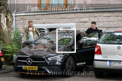 Amsterdam 22 augustus 2019
Djarno Hofland met zijn nieuwe mercedes.
