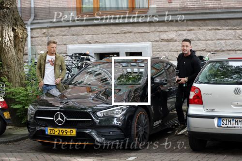 Amsterdam 22 augustus 2019
Djarno Hofland met zijn nieuwe mercedes.