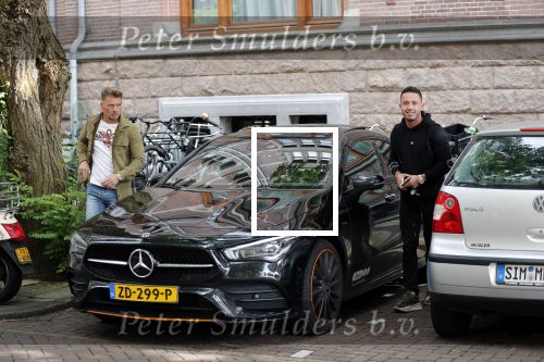 Amsterdam 22 augustus 2019
Djarno Hofland met zijn nieuwe mercedes.
