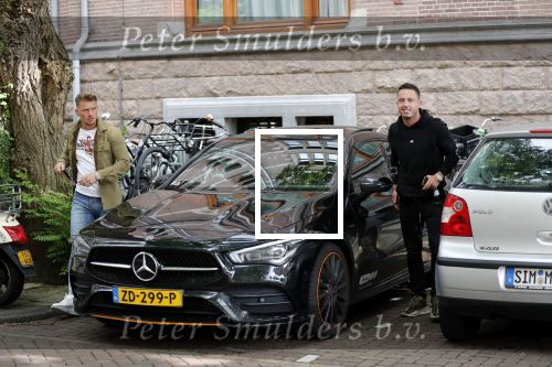 Amsterdam 22 augustus 2019
Djarno Hofland met zijn nieuwe mercedes.