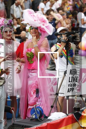 Amsterdam 3 augustus 2019
Gaypride in de grachten van Amsterdam.
Frank Sanders