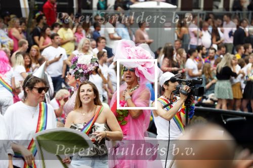 Amsterdam 3 augustus 2019
Gaypride in de grachten van Amsterdam.