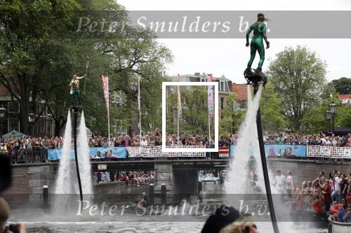 Amsterdam 3 augustus 2019
Gaypride in de grachten van Amsterdam.