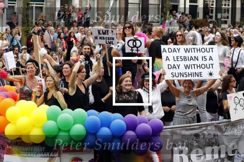 Amsterdam 3 augustus 2019
Gaypride in de grachten van Amsterdam.