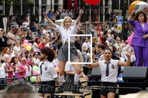 Amsterdam 3 augustus 2019
Gaypride in de grachten van Amsterdam.