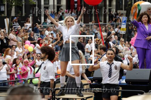 Amsterdam 3 augustus 2019
Gaypride in de grachten van Amsterdam.