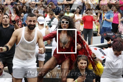 Amsterdam 3 augustus 2019
Gaypride in de grachten van Amsterdam.