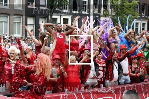 Amsterdam 3 augustus 2019
Gaypride in de grachten van Amsterdam.