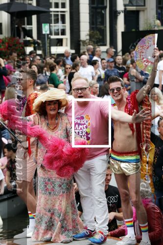 Amsterdam 3 augustus 2019
Gaypride in de grachten van Amsterdam.
Frits Huffnagel en Imca Marina