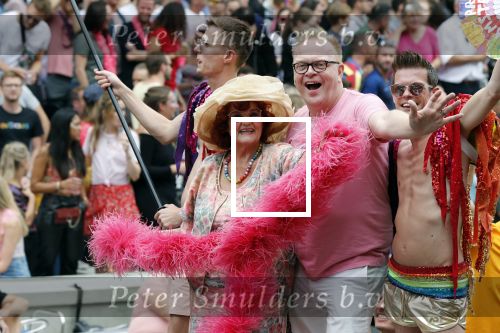 Amsterdam 3 augustus 2019
Gaypride in de grachten van Amsterdam.
Frits Huffnagel en Imca Marina