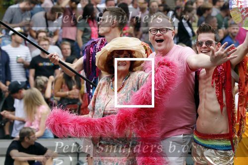Amsterdam 3 augustus 2019
Gaypride in de grachten van Amsterdam.
Frits Huffnagel en Imca Marina
