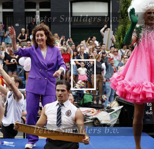 Amsterdam 3 augustus 2019
Gaypride in de grachten van Amsterdam.
Ingrid v Engelshoven