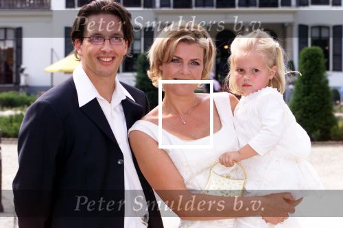 Brummen 26 augustus 2001
Irene Moors en Barry Kroon trouwen.