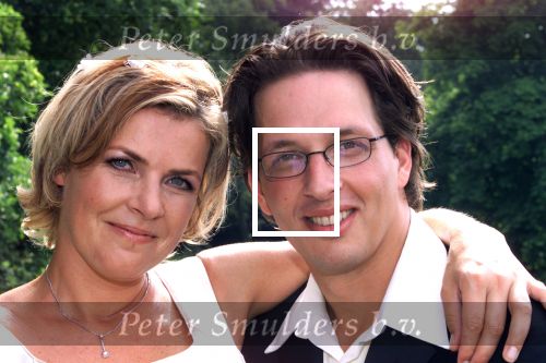Brummen 26 augustus 2001
Irene Moors en Barry Kroon trouwen.