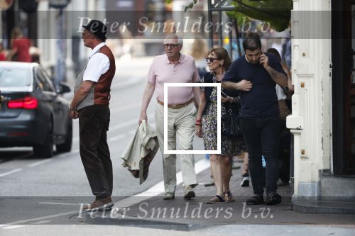 Amsterdam 27 augustus 2019
Matthijs van Heijningen met zijn vrouw op de utrechtsestraat.