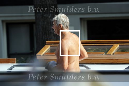 Amsterdam 27 augustus 2019
Mike Kesseler ( vriend Sandra Schuurhof) op zijn woonark