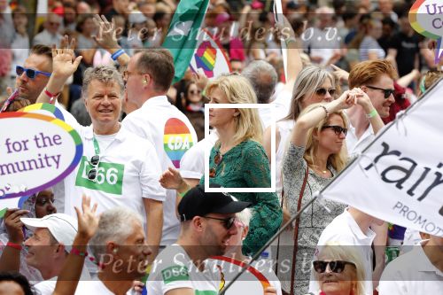 Amsterdam 3 augustus 2019
Gaypride in de grachten van Amsterdam.
Mona Keijzer met Boris Dittrich