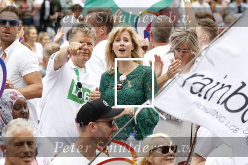 Amsterdam 3 augustus 2019
Gaypride in de grachten van Amsterdam.
Mona Keijzer met Boris Dittrich