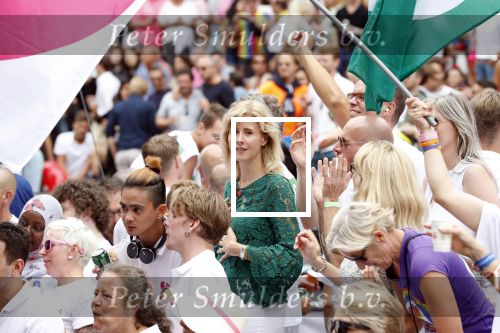 Amsterdam 3 augustus 2019
Gaypride in de grachten van Amsterdam.
Mona Keijzer met Boris Dittrich