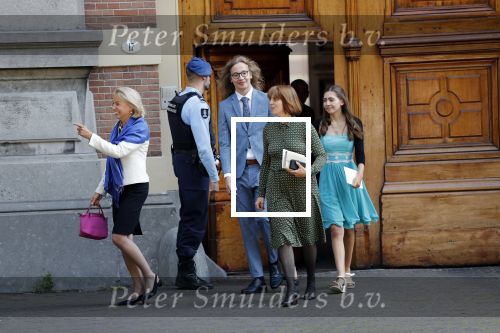 Den Haag 22 augustus 2019
Afscheidsdienst voor prinses Christina op paleis Noordeinde en de koninklijke stallen.
Aanwezig haar Kinderen Bernardo, Nicolas en Juliana alsmede prinses Beatrix prinses Irene prinses Margriet mr Pieter v Vollenhoven Koning Willem Alexander koningin Maxima prinses Mabel prins Constantijn Prinses laurentien en hun kinderen Leonore Claus Casimir Eloise   Prins Carlos  prinses Annemarie prinses Viktoria  Prins Jaime Prinses Carolina met man Albert Brenninkmeijer prinses Margarita met man Tjalling ten cate Prins floris en Prinses Aimee Prins Maurits en Prinses Marilene Prins Pieter Christiaan en Prins Bernhard jr. muzikanten