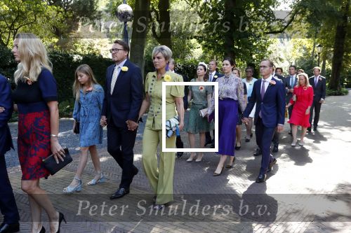 Den Haag 22 augustus 2019
Afscheidsdienst voor prinses Christina op paleis Noordeinde en de koninklijke stallen.
Aanwezig haar Kinderen Bernardo, Nicolas en Juliana alsmede prinses Beatrix prinses Irene prinses Margriet mr Pieter v Vollenhoven Koning Willem Alexander koningin Maxima prinses Mabel prins Constantijn Prinses laurentien en hun kinderen Leonore Claus Casimir Eloise   Prins Carlos  prinses Annemarie prinses Viktoria  Prins Jaime Prinses Carolina met man Albert Brenninkmeijer prinses Margarita met man Tjalling ten cate Prins floris en Prinses Aimee Prins Maurits en Prinses Marilene Prins Pieter Christiaan en Prins Bernhard jr.