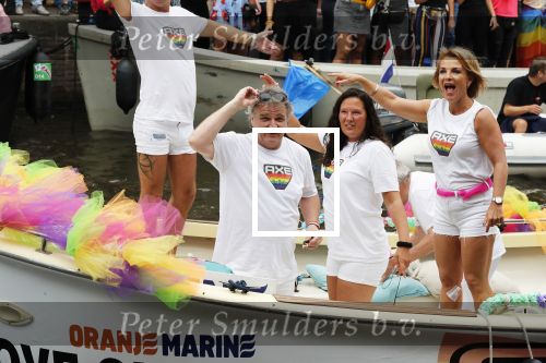 Amsterdam 3 augustus 2019
Gaypride in de grachten van Amsterdam.
Richard Hekkert
