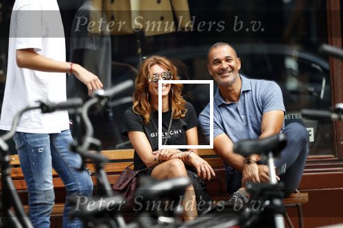 Amsterdam 30 augustus 2019
Ruud Gullit met zijn vriendin Karin de Rooij en haar zoon Nigel.