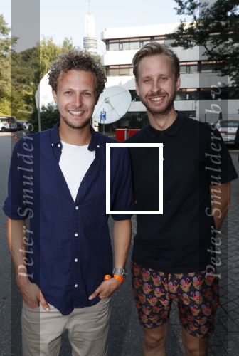 Hilversum 27 augustus 2019
Najaarspresentatie NPO op het mediapark. Tim Senders en Daan Boom