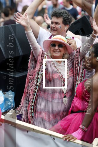 Amsterdam 3 augustus 2019
Gaypride in de grachten van Amsterdam.
Willeke Alberti