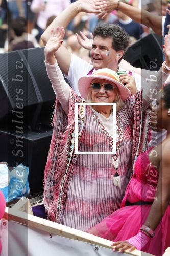 Amsterdam 3 augustus 2019
Gaypride in de grachten van Amsterdam.
Willeke Alberti