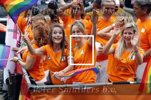 Amsterdam 3 augustus 2019
Gaypride in de grachten van Amsterdam.
Yvonne v Gennip en Marianne Timmer