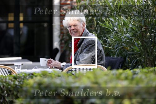 Laren 13 september 2020
Ad Visser op terras in Laren .