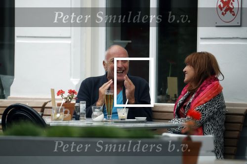 Amsterdam, 27 Augustus 2020 Alfred v d Heuvel met vriendin