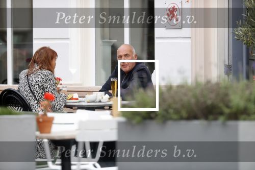 Amsterdam, 27 Augustus 2020 Alfred v d Heuvel met vriendin