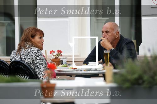 Amsterdam, 27 Augustus 2020 Alfred v d Heuvel met vriendin