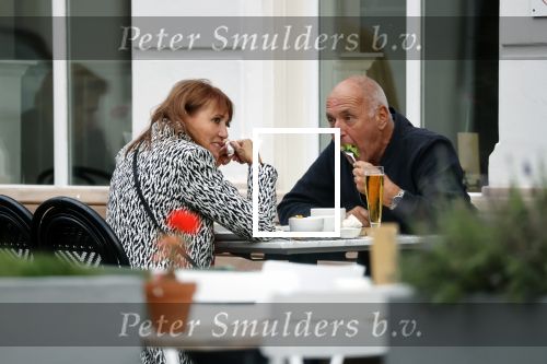 Amsterdam, 27 Augustus 2020 Alfred v d Heuvel met vriendin