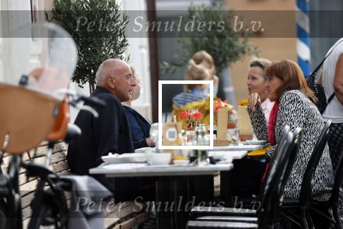 Amsterdam, 27 Augustus 2020 Alfred v d Heuvel met vriendin
