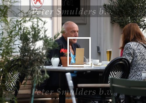 Amsterdam, 27 Augustus 2020 Alfred v d Heuvel met vriendin