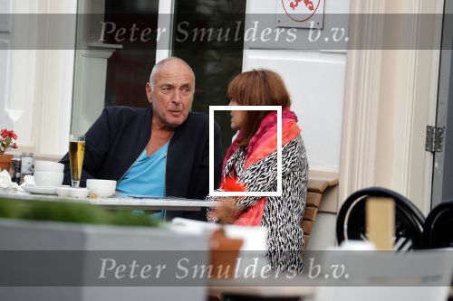 Amsterdam, 27 Augustus 2020 Alfred v d Heuvel met vriendin