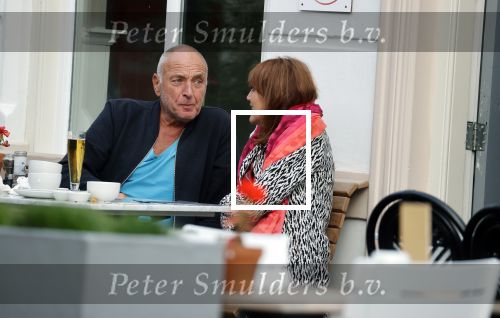 Amsterdam, 27 Augustus 2020 Alfred v d Heuvel met vriendin