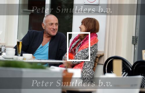 Amsterdam, 27 Augustus 2020 Alfred v d Heuvel met vriendin