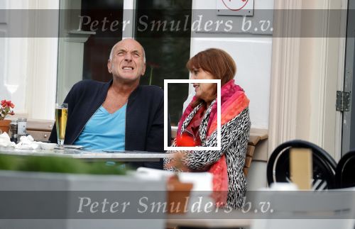 Amsterdam, 27 Augustus 2020 Alfred v d Heuvel met vriendin