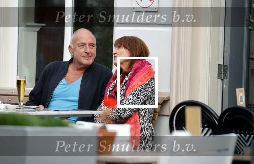 Amsterdam, 27 Augustus 2020 Alfred v d Heuvel met vriendin
