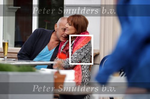 Amsterdam, 27 Augustus 2020 Alfred v d Heuvel met vriendin