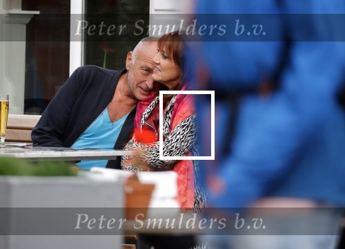Amsterdam, 27 Augustus 2020 Alfred v d Heuvel met vriendin