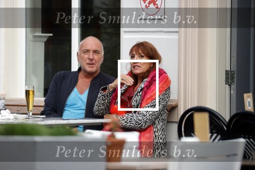 Amsterdam, 27 Augustus 2020 Alfred v d Heuvel met vriendin