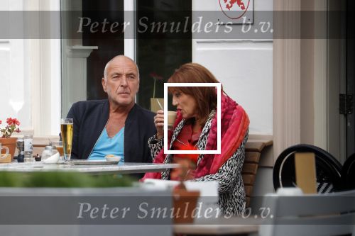 Amsterdam, 27 Augustus 2020 Alfred v d Heuvel met vriendin