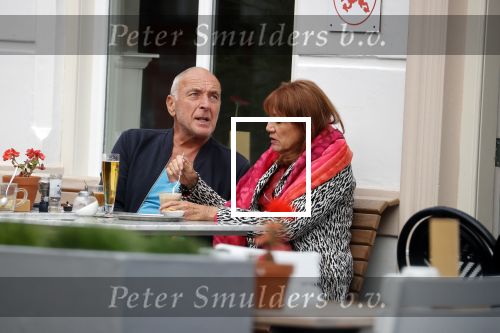 Amsterdam, 27 Augustus 2020 Alfred v d Heuvel met vriendin