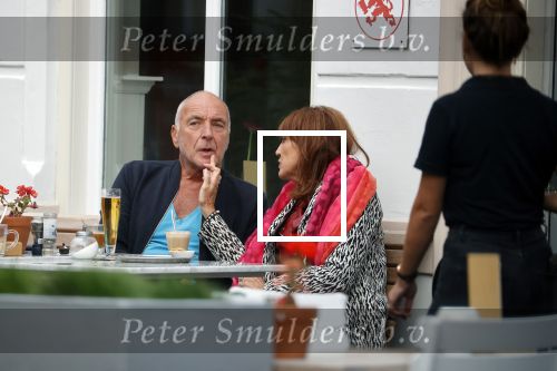 Amsterdam, 27 Augustus 2020 Alfred v d Heuvel met vriendin