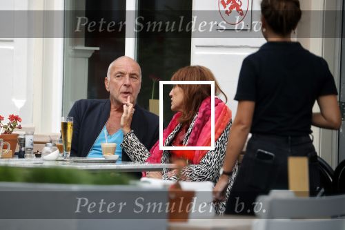Amsterdam, 27 Augustus 2020 Alfred v d Heuvel met vriendin